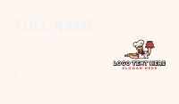 Male Baker Cartoon Business Card Image Preview
