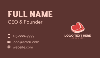 Gourmet Beef Grill Business Card Preview
