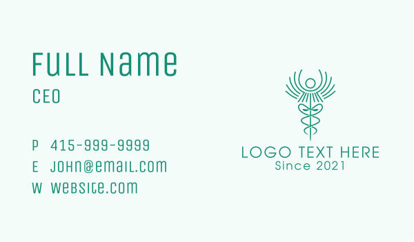 Healthcare Medical Staff Business Card Design Image Preview