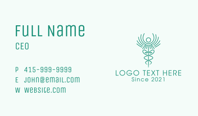 Healthcare Medical Staff Business Card Image Preview