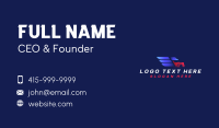 Truck Eagle Logistics Business Card Image Preview