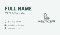Husky Dog Pet Business Card Design