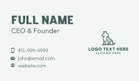 Husky Dog Pet Business Card Image Preview