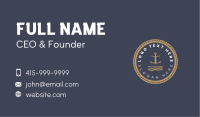 Anchor Sea Sailing Business Card Image Preview