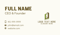 Letter H Eco Housing  Business Card Image Preview