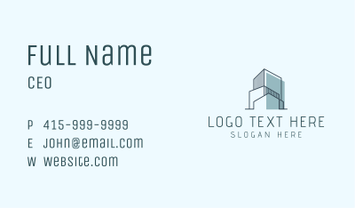 Architecture Building Property Business Card Image Preview