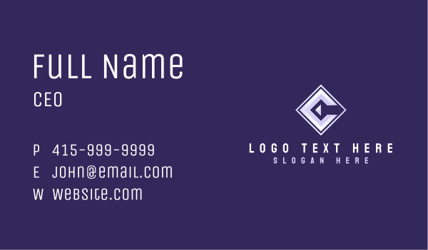 Generic Business Letter C Business Card Design Image Preview