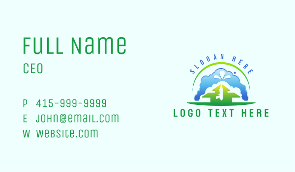  Pressure Washing Cleaning Splash Business Card Design Image Preview