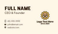 Brown Dog Stamp Business Card Image Preview