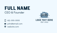 Automobile Car Wash Garage  Business Card Image Preview