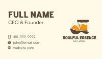 Spice Jar Cuisine Business Card Image Preview