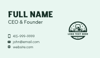 Lawn Mower Yard Trimmer Business Card Design