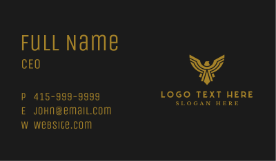 Bird Eagle Aviation Business Card Image Preview