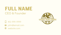 Roofing Repair Hammer Construction Business Card Design