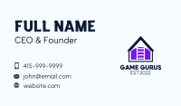 House Ladder Basement  Business Card Image Preview
