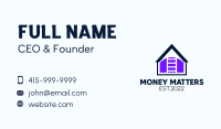 House Ladder Basement  Business Card Image Preview