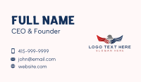 Eagle Wing Patriot Business Card Preview