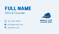 Cloud Swoosh Wind Business Card Image Preview