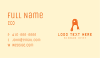 Liquid Soda Letter A Business Card Image Preview