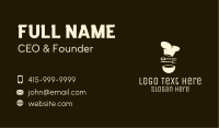 Chef Hat Barbecue Restaurant Business Card Image Preview