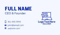 Fast Digital Laptop Business Card Image Preview