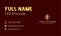 Lion Luxury Crown Business Card Image Preview