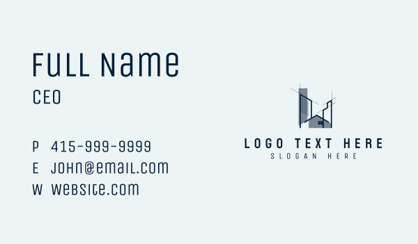 House Building Architecture Business Card Design Image Preview