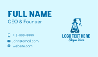 Blue Hand Sanitizer  Business Card Image Preview