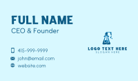 Blue Hand Sanitizer  Business Card Image Preview