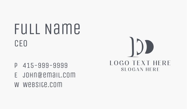 Style Moon Studio Business Card Design Image Preview