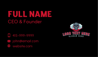  Skull Smoke Gaming Business Card Image Preview