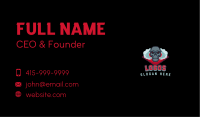  Skull Smoke Gaming Business Card Image Preview