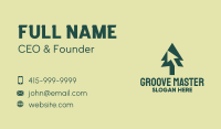 Pine Tree Cursor Business Card Image Preview