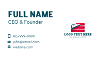 Eagle Flag Patriot Business Card Image Preview