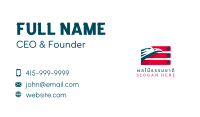 Eagle Flag Patriot Business Card Image Preview