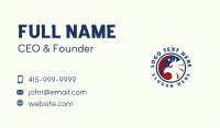 Eagle America star Business Card Image Preview
