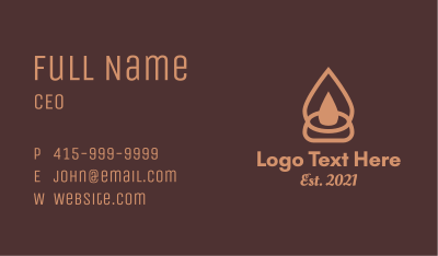 Lighting Candle Decor  Business Card Image Preview