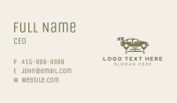 name card car garage