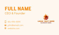 Chicken Grill Restaurant Business Card Preview