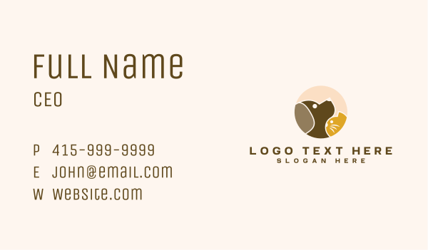 Cat Dog Animal Care Business Card Design Image Preview