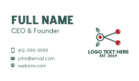 Cherry Branch Business Card Design