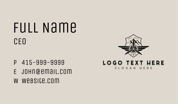 Airforce Plane Shield Business Card Design Image Preview