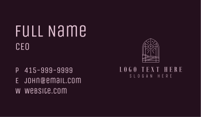 Religious Christian Cross Business Card Image Preview