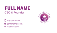 Beauty Pillar Emblem  Business Card Image Preview