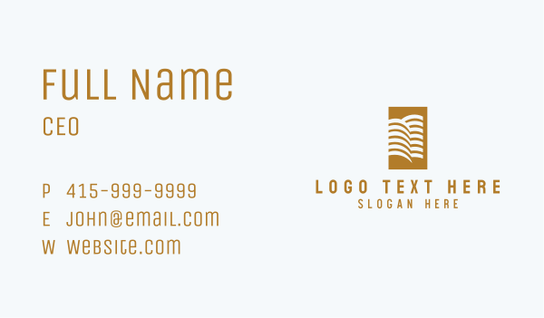 Luxury Hotel Building Business Card Design Image Preview