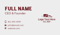 Pork Meat Delivery Business Card Image Preview