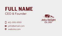 Pork Meat Delivery Business Card Image Preview