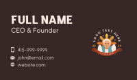 Philippine Woman Hero Business Card Design