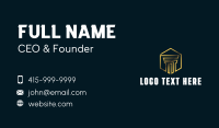 Greek Geometric Column Business Card Preview