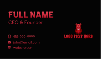 Red Demon Esports Business Card Image Preview